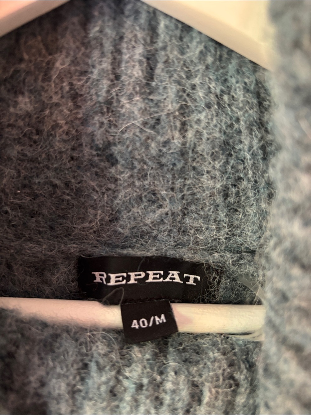 REPEAT Ribbed Turtleneck Sweater - Picture 2 of 3